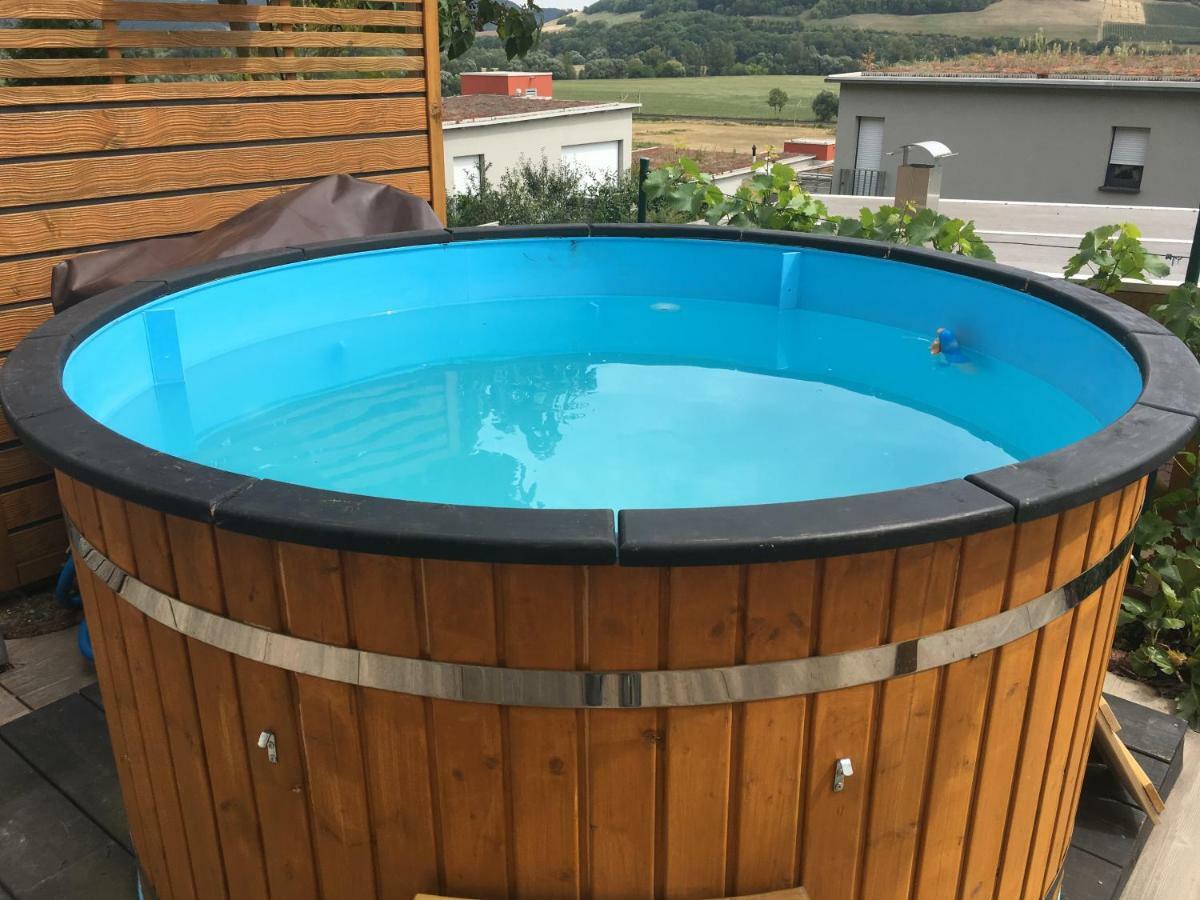 Romantische Ferienwohnung Mit Fantastischem Ausblick, Pool Und Gartensauna Jena Exteriér fotografie